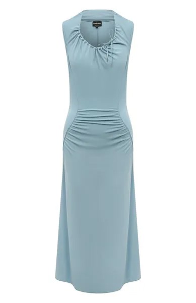 Платье из вискозы Giorgio Armani