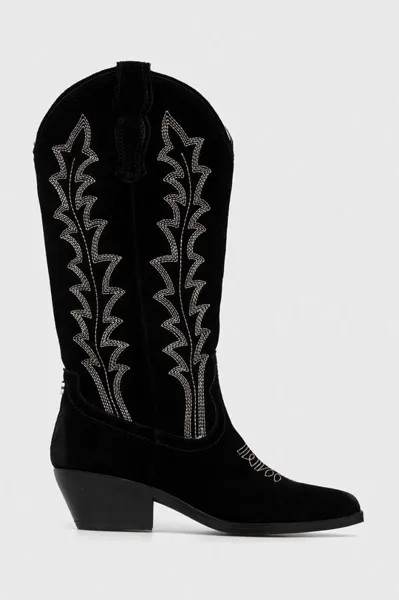 Ковбойские ботинки Wildcard Steve Madden, черный