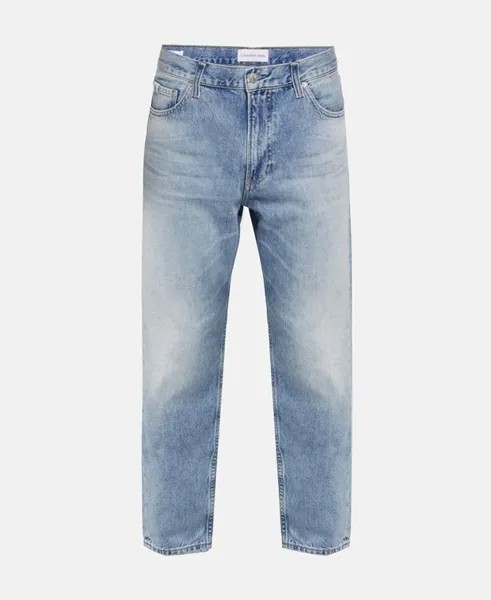Прямые джинсы Calvin Klein Jeans, светло-синий
