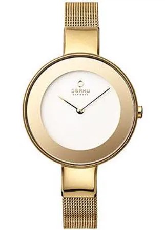 Fashion наручные  женские часы Obaku V167LXGIMG. Коллекция Mesh