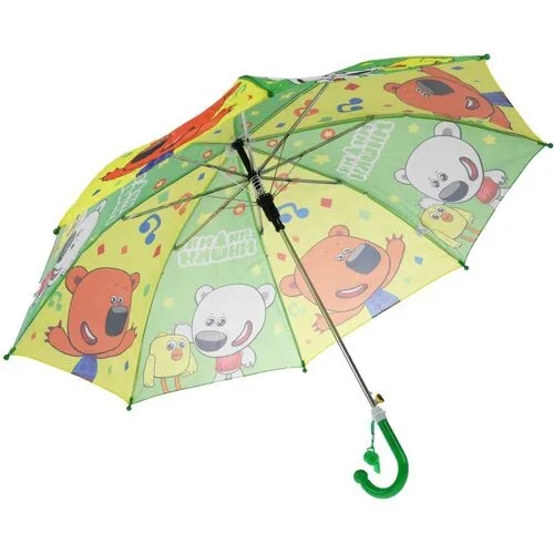 Зонт-трость Играем вместе, зеленый