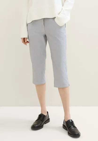 Шорты TOM TAILOR, цвет Delicate Navy/White Stripe