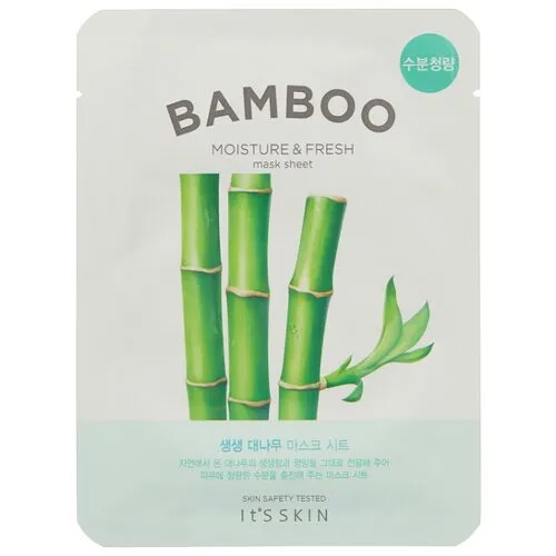 It'S SKIN Освежающая тканевая маска The Fresh с экстрактом бамбука, 19 г