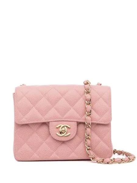 Chanel Pre-Owned маленькая сумка на плечо Classic Flap 2003-го года