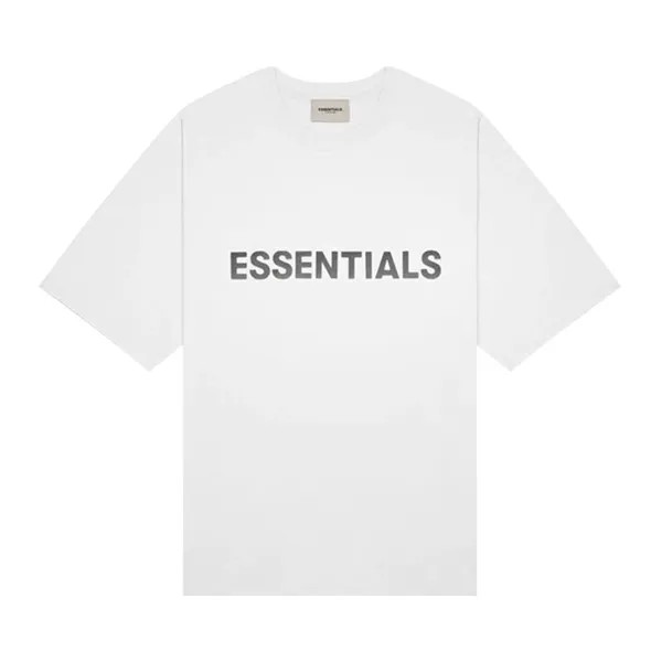 Футболка Fear of God Essentials T-Shirt 'White', белый