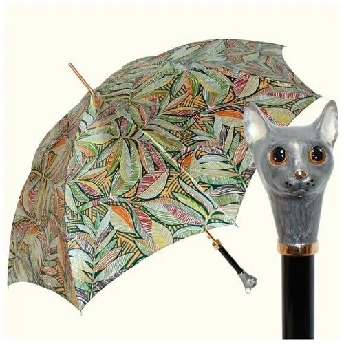 Зонт-трость Pasotti 20 9F 287-4K49 Grey Cat (Зонты)