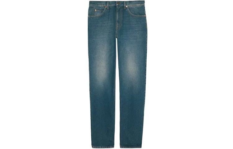 Мужские джинсы GUCCI, цвет Blue