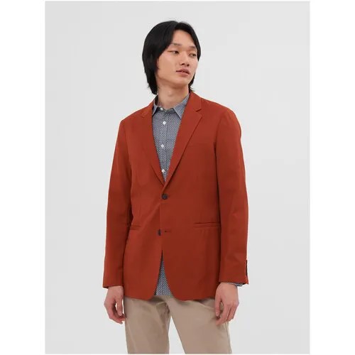 Пиджак UNITED COLORS OF BENETTON, размер 52, коричневый