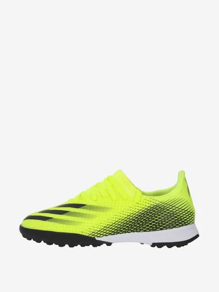 Бутсы для мальчиков adidas X Ghosted.3 TF J, Желтый