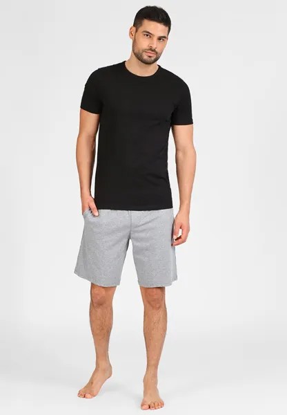 Майка ФУТБОЛКА JACBASIC CREW NECK TEE 2 PACK Jack & Jones, черный