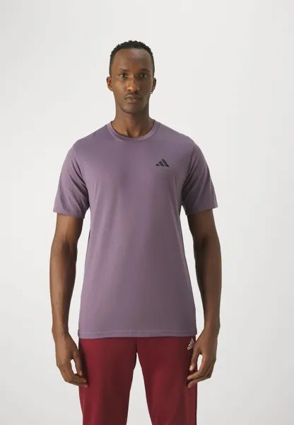 Спортивная футболка Train Essentials Feelready Training Adidas, цвет shadow violet/black