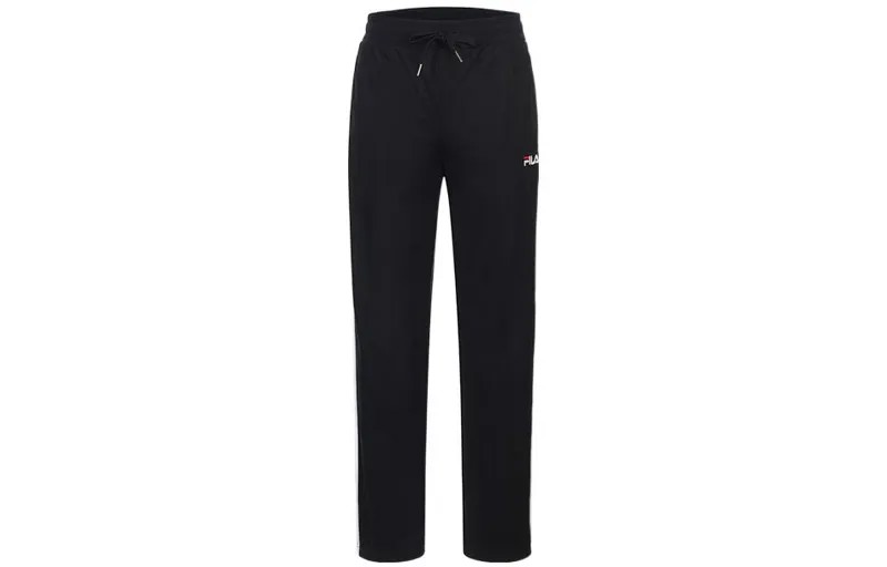 Трикотажные спортивные штаны унисекс FILA, цвет Black