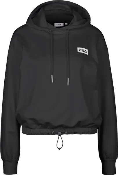 Толстовка Fila Hoodie Burdur Cropped Hoody, черный