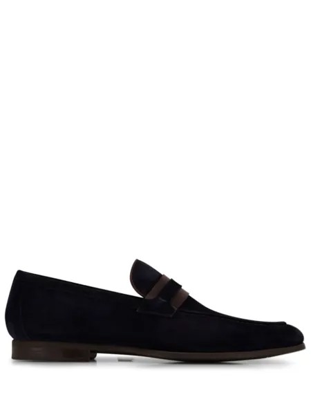 Magnanni замшевые лоферы, синий