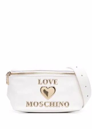 Love Moschino поясная сумка с логотипом