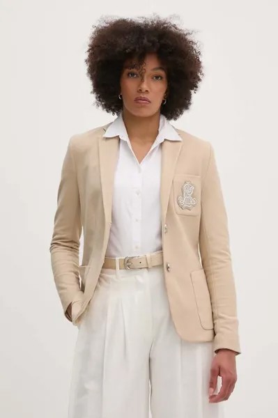 Пиджак Lauren Ralph Lauren, бежевый