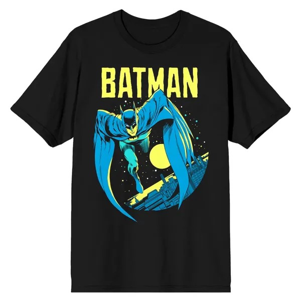 Футболка с коротким рукавом BIOWORLD Batman, черный