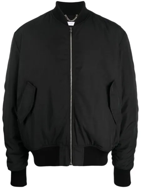 1989 STUDIO cotton bomber jacket, черный