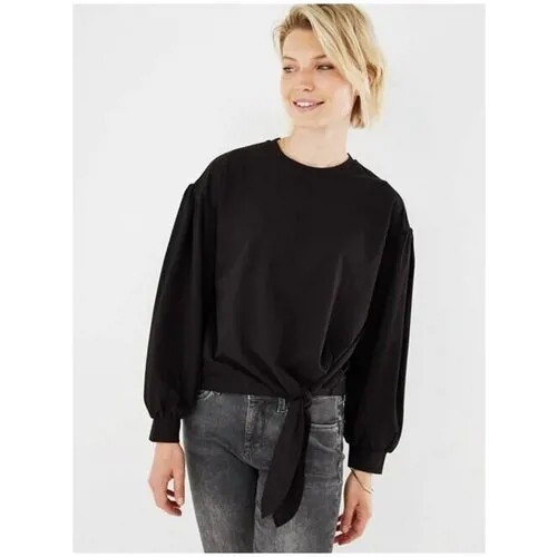 Лонгслив женский MEXX; цвет Black р. L