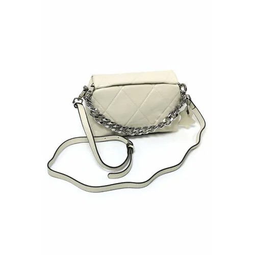 Сумка кросс-боди  BGT-BAG-BEIGE-8372, фактура перфорированная, гладкая, бежевый