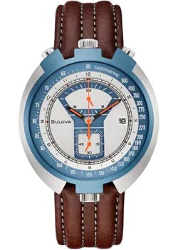 Японские наручные  мужские часы Bulova 98B390. Коллекция Parking Meter