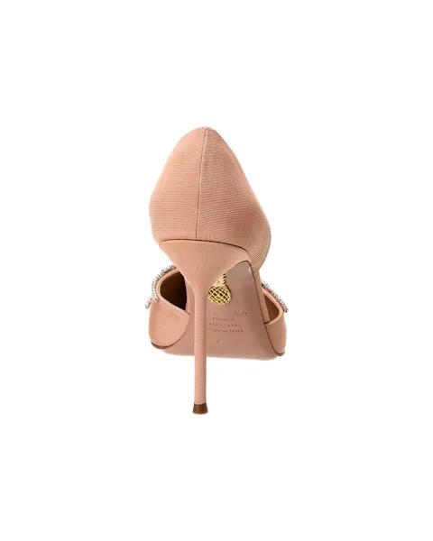 Туфли Aquazzura Sunshine 105 Grosgrain, розовый