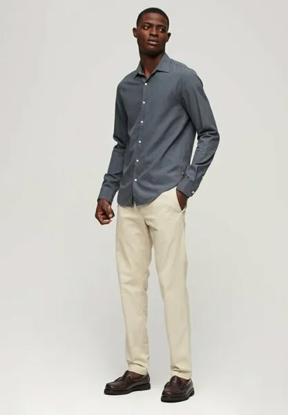 Рубашка LONG SLEEVE SMART Superdry, голубовато-серый