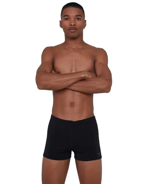 Плавки Essential Endurance Plus — черные Speedo, черный