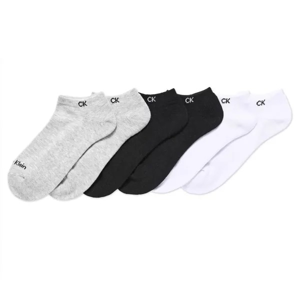 Набор из 6 женских носков без показа Calvin Klein Calvin Klein, белый