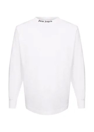 Хлопковый лонгслив Palm Angels