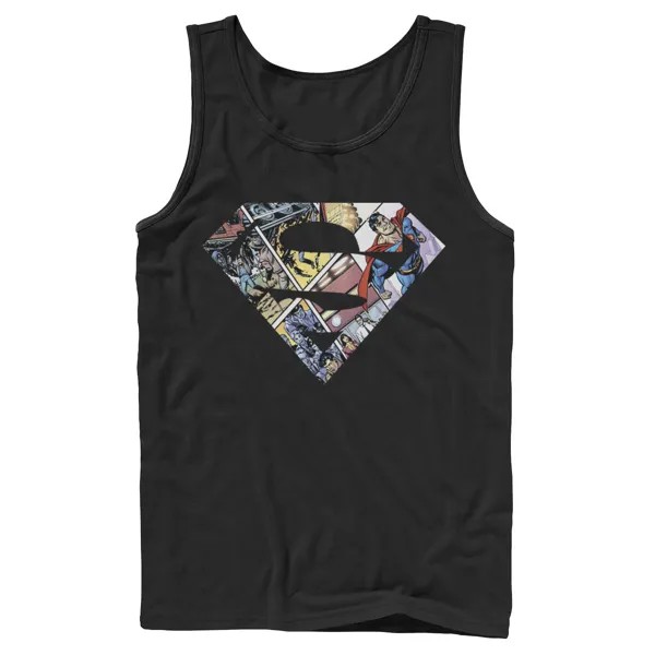 Мужская майка с логотипом DC Comics Superman Comics