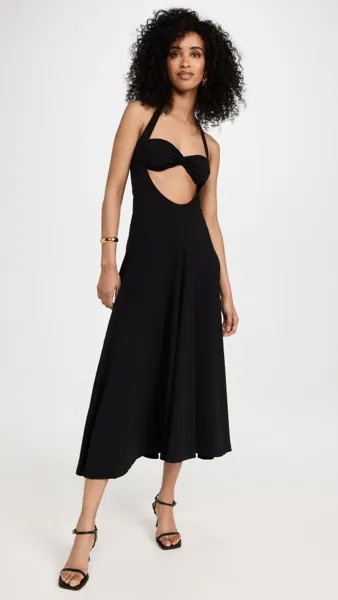 Платье Beaufille Baes Halter, черный