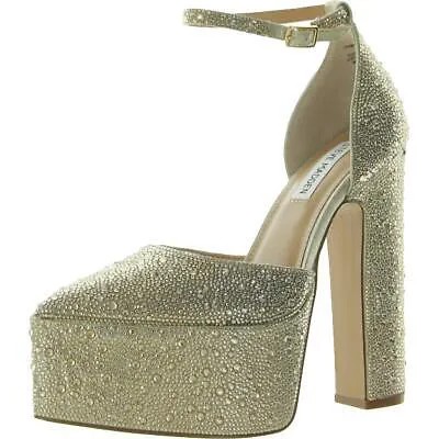 Steve Madden Женские туфли на блочном каблуке со стразами BHFO 0796