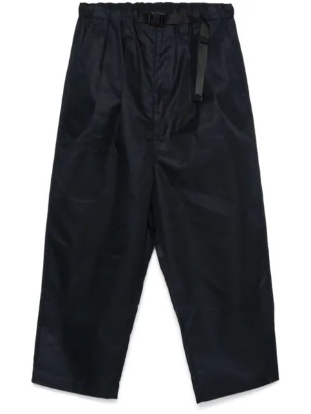 Comme des Garçons Homme брюки со складками, синий