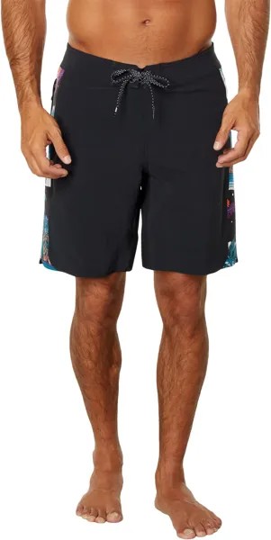 Шорты для доски Mirage 3/2/1 Ultimate 19 дюймов Rip Curl, цвет Black/Multi