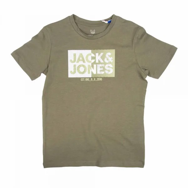 Детская футболка с круглым вырезом и короткими рукавами JACK & JONES