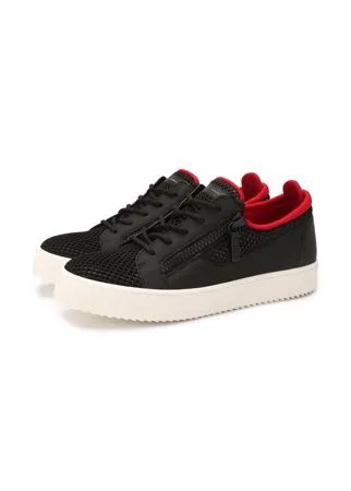 Текстильные кеды Giuseppe Zanotti Design
