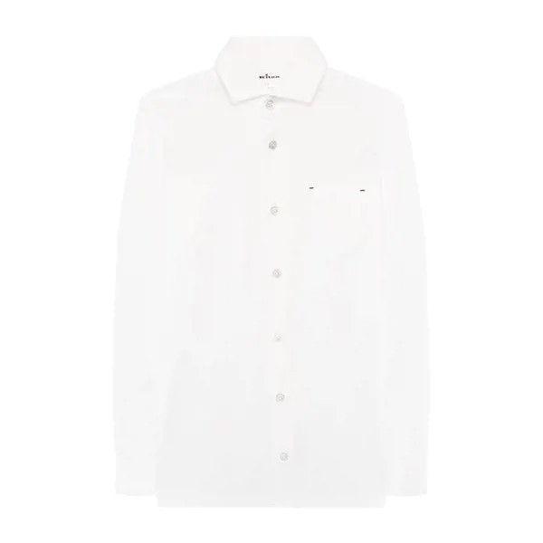 Хлопковая рубашка Kiton