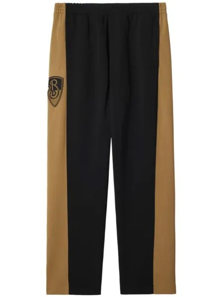 Burberry спортивные брюки B Shield, черный