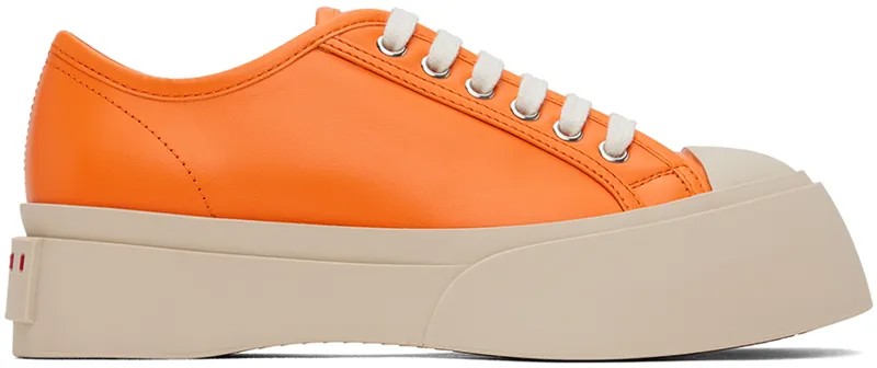 Оранжевые кроссовки Pablo Marni