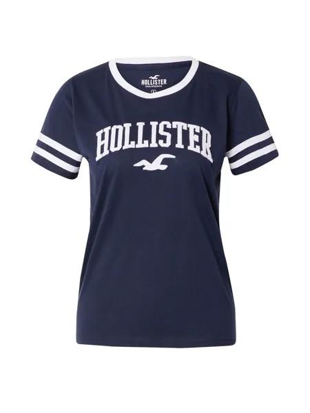 Рубашка HOLLISTER, военно-морской