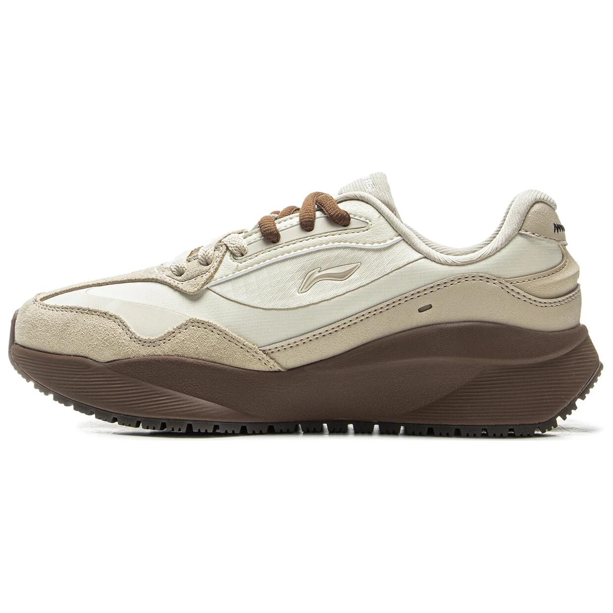 Кроссовки LINING Load Capacity 2.0 Lifestyle Shoes Women's Low-top Off-white/oat Ash, цвет Off-white/oat ash