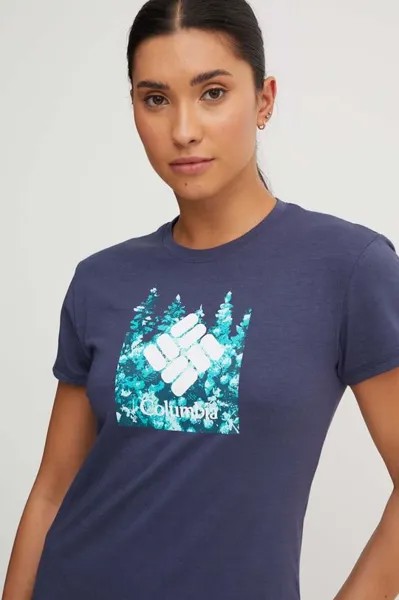 Sun Trek Спортивная футболка Sun Trek Columbia, темно-синий
