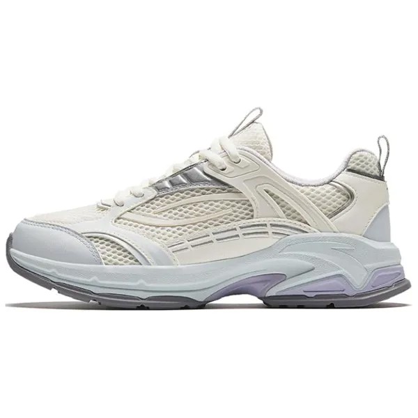 Кроссовки ANTA Millennium Glacier Lifestyle Shoes Women's Low-top White/gray, белый/серый