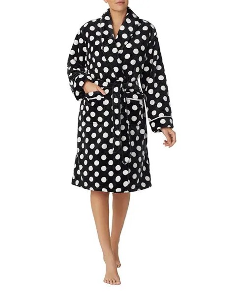 Халат с принтом и запахом kate spade new york, цвет Gray