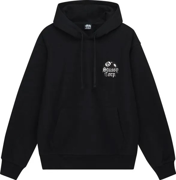 Худи Stussy 8 Ball Corp. Hoodie 'Black', черный