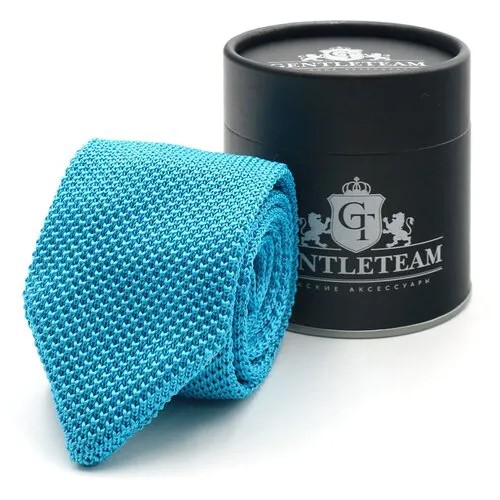 Галстук GENTLETEAM, голубой