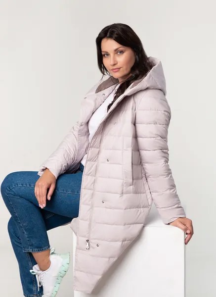 Пальто женское Napoli 61665 розовое 50 RU