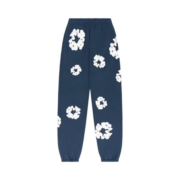 Спортивные штаны Denim Tears The Cotton Wreath, темно-синие