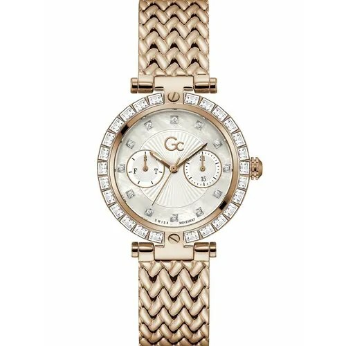 Наручные часы Gc Z21009L1MF, розовый, золотой